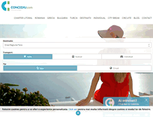 Tablet Screenshot of concediu.com